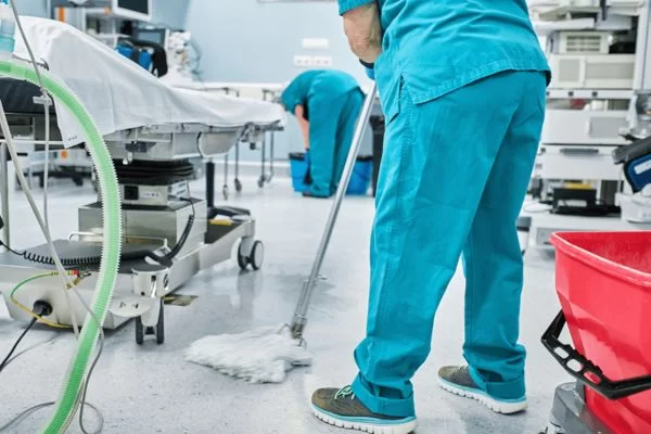 cleaning services to medical offices